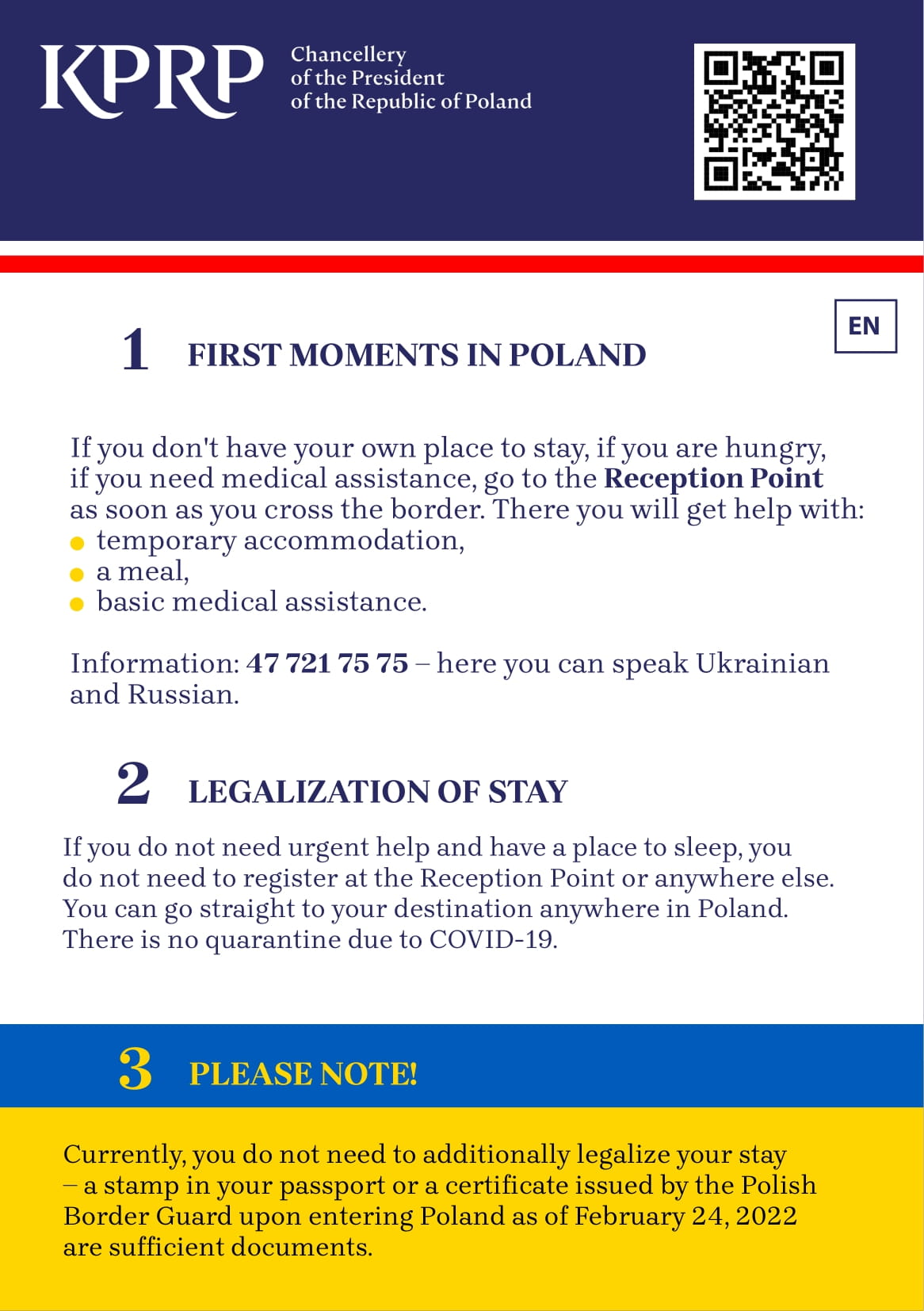 POMOC DLA UCHODŹCÓW Z UKRAINY &#8211; INFORMACJE