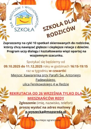 SZKOŁA DLA RODZICÓW