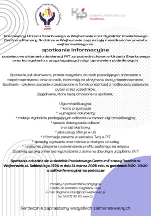 Spotkanie z US w PCPR Wejherowo