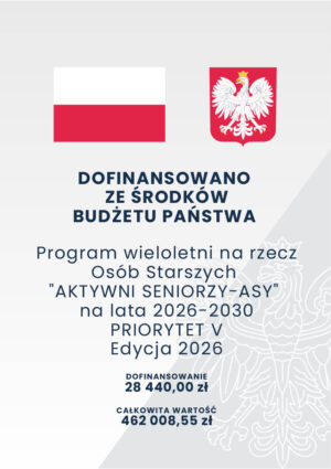 „Aktywni Seniorzy – ASY” na lata 2026 – 2030
